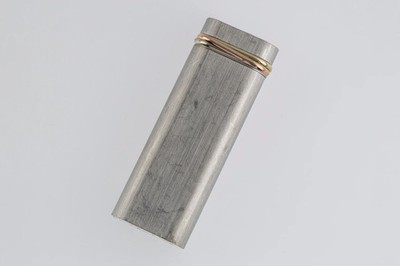 Cartier Briquets Lighters Feuerzeug Trinity 3 Anneaux Acier Satiné Ref. CA 20601