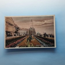 Eastbourne Sussex Postkarte um 1920 ein anderer Blick auf Teppichgärten