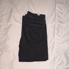 Old Navy Men’s Boyfriend Loose Fit Mid-Rise Straight Leg Black Denim Jeans 6 — photo 5