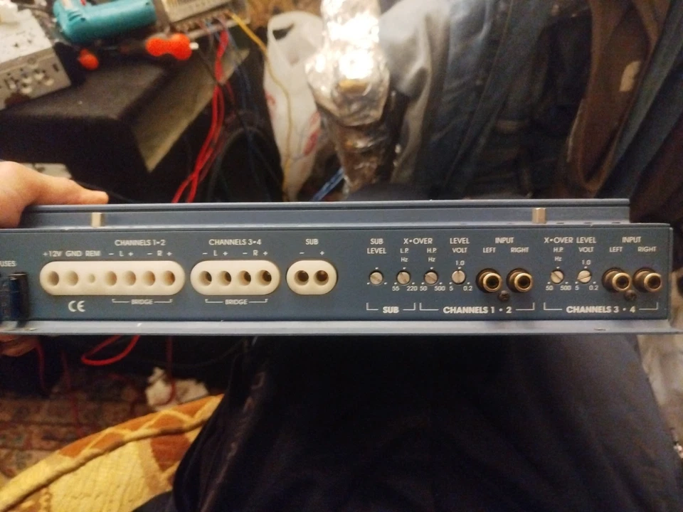 soundstream amplifier Rubicon 355 Old school Rare Mint Condition Made In usa - Image 3 of 4