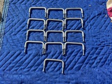 Set of 13 Pre-Owned Chrome Cabinet Pulls