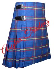 MacLaine of Lochbuie Hunting Ancient Tartan Kilt, Men 8 Yard kilts Custom Size