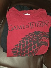 Game Of Thrones Tshirt Rot House Stark
