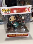 NEW Funko Pop! Rides: Disney Mulan Riding Khan 6 inch Horse Vinyl Figure #76