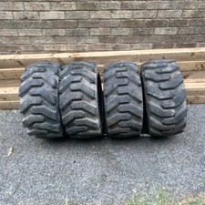X4 Bobcat Skidsteer Foam Filled Solid Wheels 12-16.5