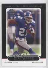 2005 Topps Black Tiki Barber #152 7zf