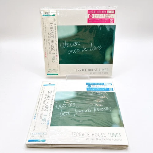 Terrace House Tunes Friendship & Love Edition CD+DVD 2-Title Set New Sealed