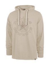 Dallas Cowboys ‘47 Brand Hoodie Men’s Large Khaki NFL Hooded Sweatshirt Football