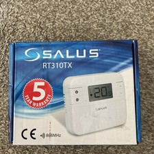 Salus RT310TX Digital Room Thermostat RF Wireless Stat - RECEIVER NOT INCLUDED