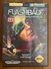 U.S. Gold Flashback: The Quest for Identity Sega Genesis 1993 w/ Manual