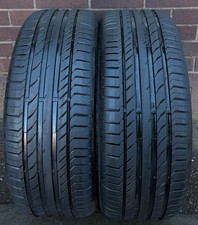 2x 225 40 19 CONTINENTAL SPORT CONTACT 5 SSR 225 40 19 93Y MOE 225 40 R19 6.5mm
