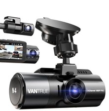 Vantrue N4 3 Channel 4K Dash Cam Front Rear Inside IR Night Vision Parking Mode