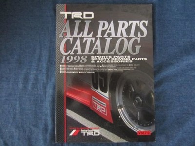 TRD Toyota Teilekatalog 1998 Supra Celica Altezza Aristo JZX100 Jzs160 Jza81