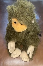 Hosung Vintage 1994 Monkey Hand Puppet Plush 9” Tall