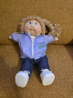Cabbage Patch Dolls vintage 1978 Coleco With Original Jacket Outfit Jeans Blue