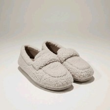 VIONIC Snuggle Loafer Slippers Faux Shearling Orthopedic Comfort Women's Size 10