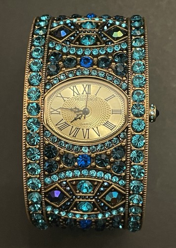 Heidi Daus "Divinely Deco" Cuff Watch