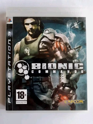 Bionic Commando PS3 Complet BE PAL FRA Shooter Futuriste Robot Tir Capcom - Photo 1/4