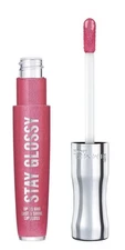 Rimmel Stay Glossy Lip Gloss - Non-Sticky and Lightweight Back Row Smooch 