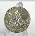 1985 Engelhard Prospector 1/4oz Silver Round Fractional Only 25k Minted