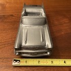 Vintage 1957 Chevy Pewter Standing Stone National Bank Coin Bank — photo 3