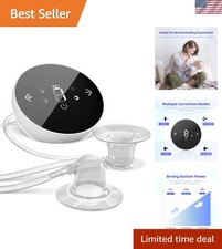 Electric Nipple Corrector for Flat or Inverted Nipples, Portable Nipple Pump,...
