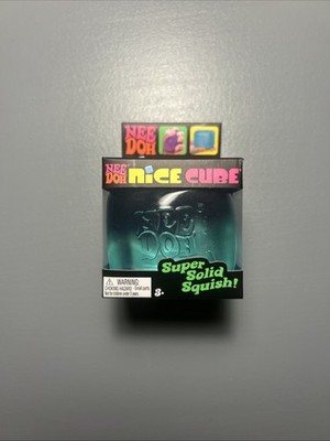 Needoh Nice Cube Blue Sealed New In Box