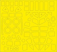 Eduard Accessories CX588 - 1:72 Beaufort Mk.I For Airfix - Neu