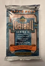 1992 Upper Deck Series II Football NFL   Look For Dan Marino Holograpic