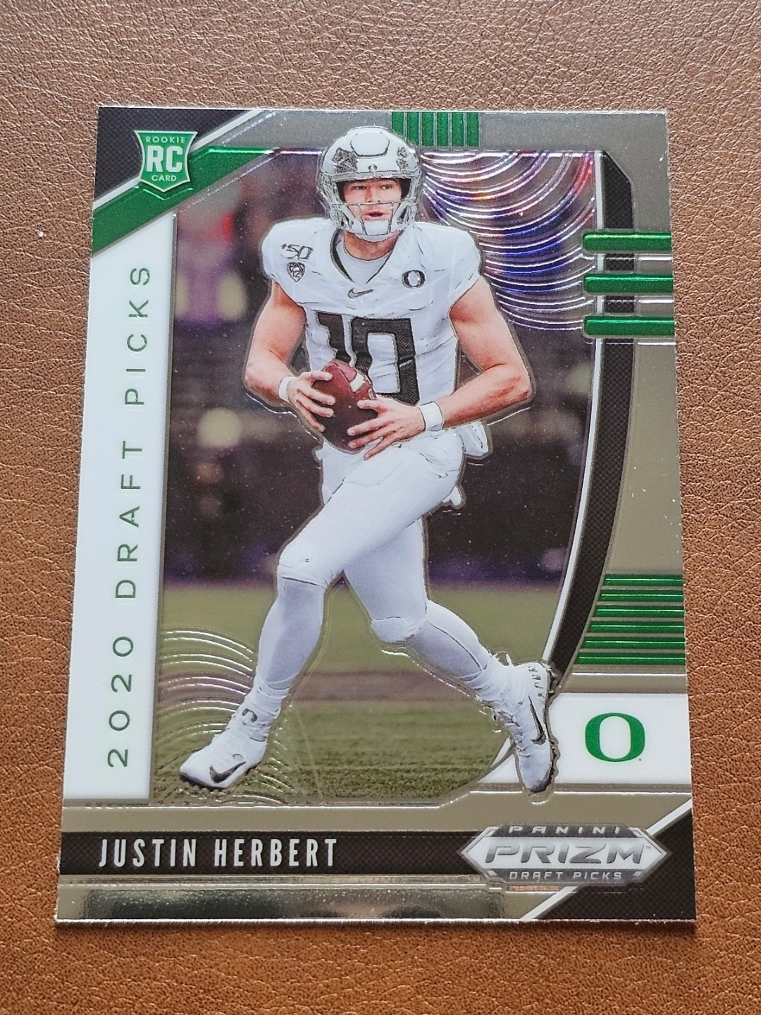 Justin Herbert 2020 Prizm Draft Picks RC No. 102