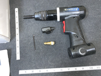 RK-280-NP12 Rivet King 1/2'' - 13 Spin/Spin Rivet Nut Tool 280 Max RPM very good
