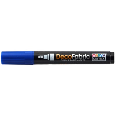 6er Pack Uchida DecoFabric Decklack Marker Keilspitze - Blau 5A00219T-1G442