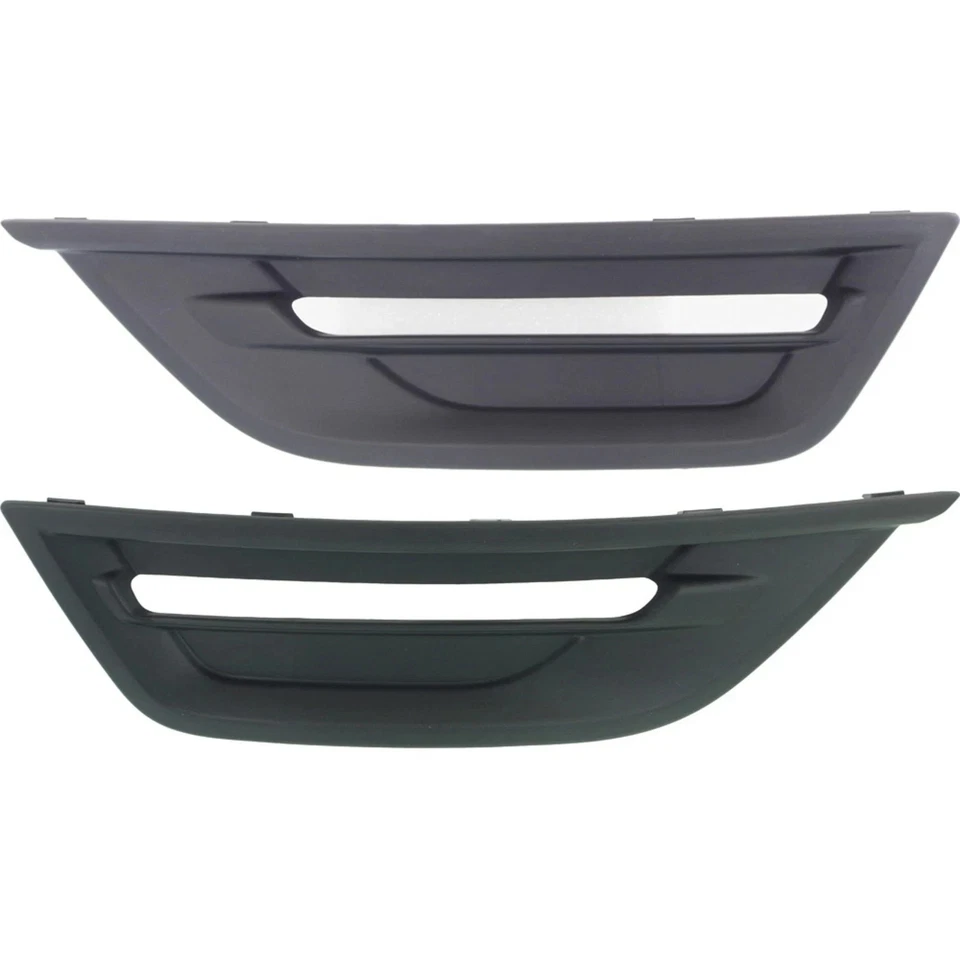 Front Fog Lights Cover Textured Left & Right Side For 2013-2019 Ford Taurus Foto 4 de 4