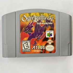 Ogre Battle 64: Person of Lordly Caliber - Nintendo 64 (N64) Fully functional
