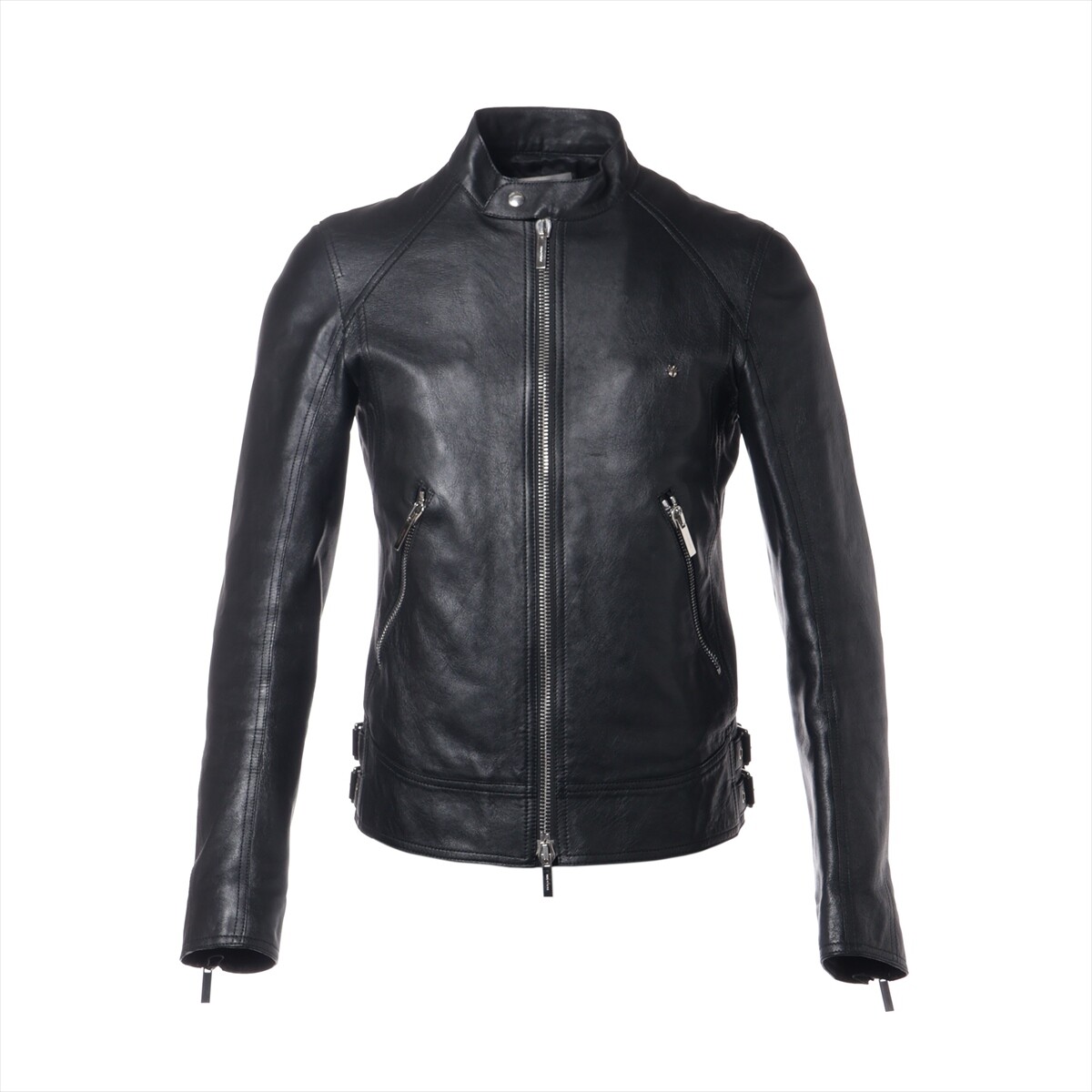 Dior Lambskin Leather jacket 44 Men's Black 733L456J0291 | eBay