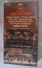 EMI Handel MESSIAH 2-cassettes Toronto Symphony  Mendelssohn Choir 4D2S-549027