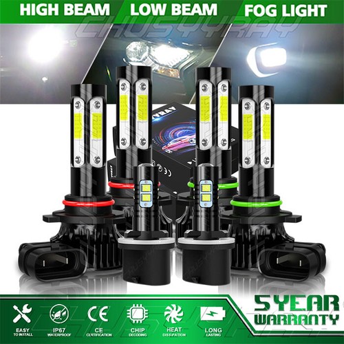 For GMC Yukon XL 1500 2500 20002006 LED Headlight High Low Fog Light