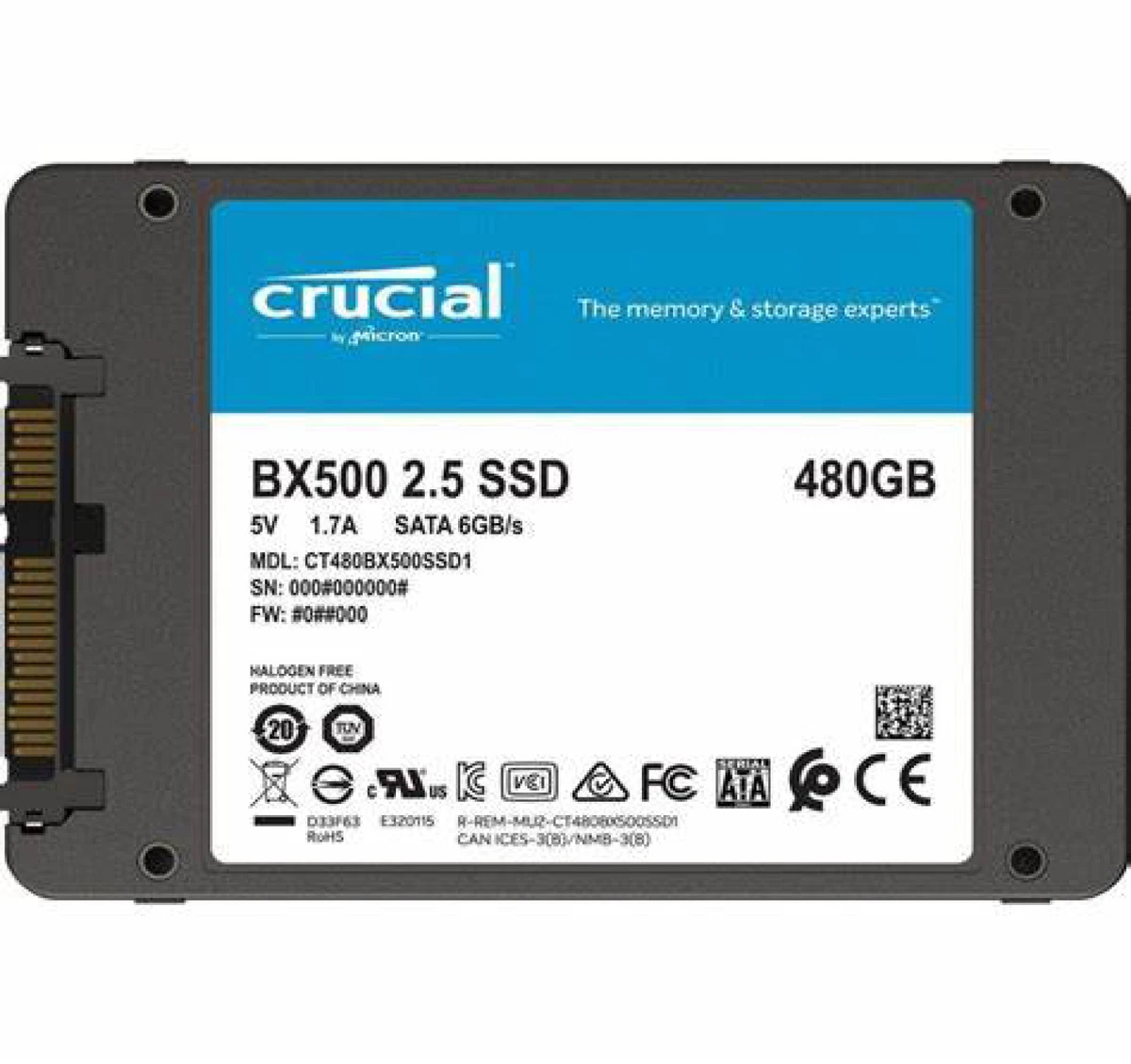 Ct480bx500ssd1 best sale