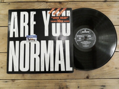 10CC LOOK HEAR ? LP 33T VINYL EX COVER EX ORIGINAL 1980