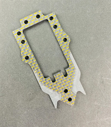 3Racing Fiber Servo Plate 3Racing Fiber Servo Plate