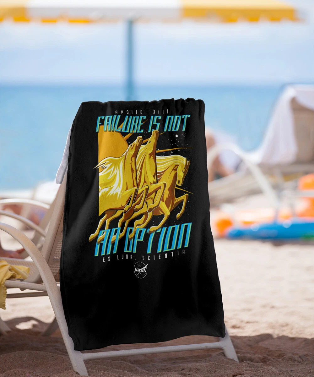 NASA Apollo 13 Horses Officially Licensed Beach Towel 30"x60"