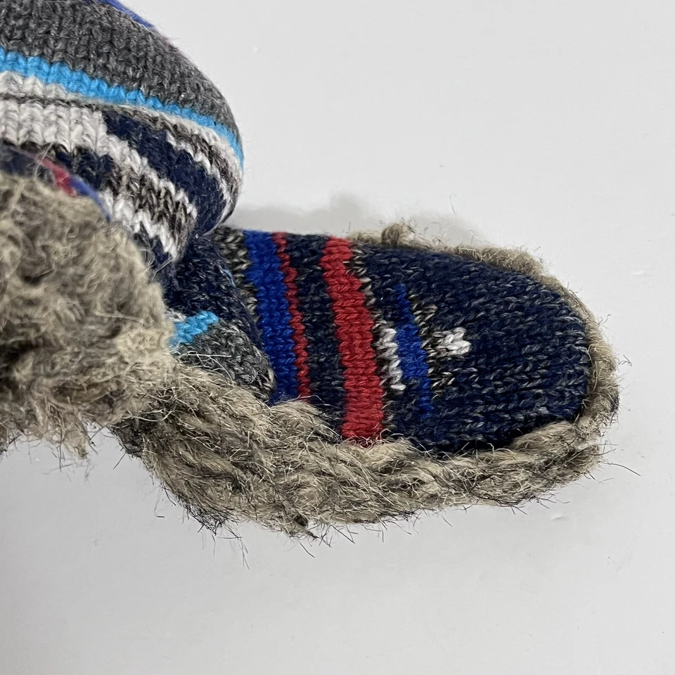 American Eagle Nordic fair Isle Trapper Hat One Size Wool Acrylic Nylon Fleece - Image 2 of 4