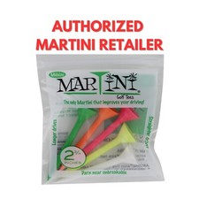2 3/4" New AUTHENTIC Martini Regular Golf Tees .....Many Colors... Made in USA