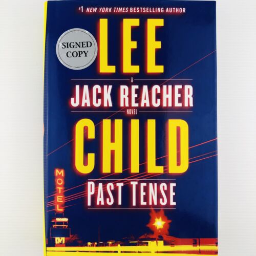 Past Tense by Lee Child Jack Reacher *Signed* 1st Edition Hardcover 2018 - Picture 1 of 6