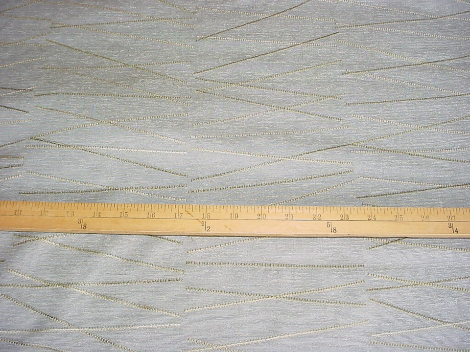 Kravet Couture 34827.11 String Theory Mist Embroidered Drapery Upholstery Fabric - Image 3 of 3