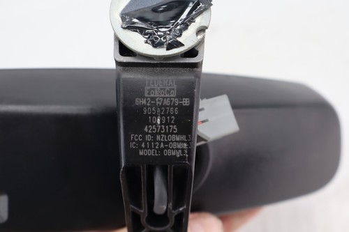 ✅ 09-17 Jaguar X250 XF XJ XJR Interior Rear View Mirror Black 6H4217A679BB OEM - Picture 2 of 21