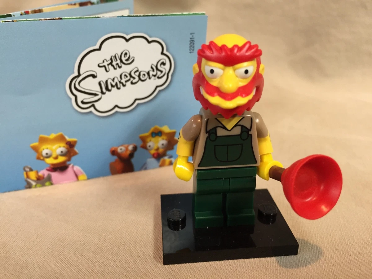 Lego Simpsons Series 2 Minifigure Groundskeeper Willie New Loose
