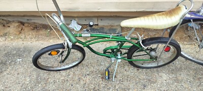 Vintage Green 1971 Schwinn Sting-ray Fast Back 3 Speed Stil-shift