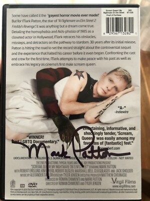Scream Queen My Nightmare On Elm Street DVD Region SIGNED