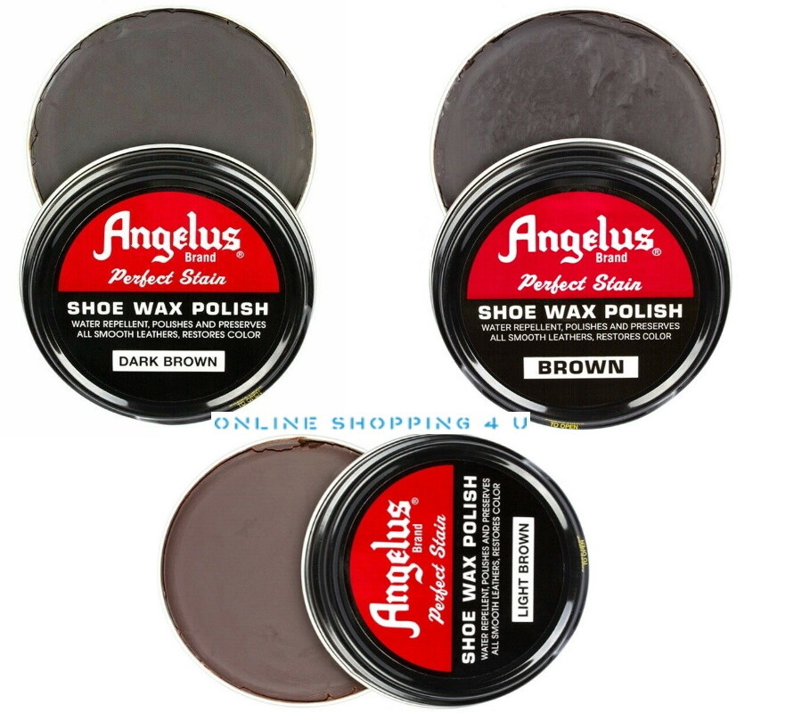Brown Angelus Shoe Polish Angelus Perfect Stain Leather Shoe Boot